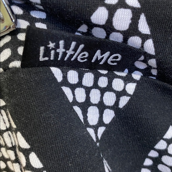 Little Me Monochrome Geometric Nursing Coverup - Picture 2 of 2